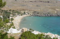 IN & AROUND LINDOS. lindos main beach